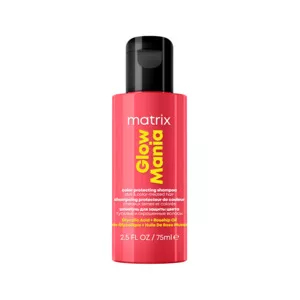 Matrix Glow Mania, szampon nabłyszczający do włosów koloryzowanych, 75ml