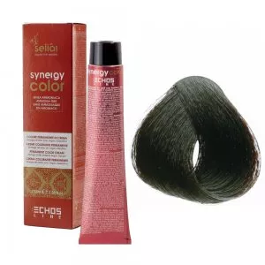 Echosline Seliar Synergy Color, farba do włosów bez amoniaku, 4.0 Chestnut, 100ml
