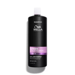 Wella Ultimate Blonde, fioletowy szampon do włosów blond i z pasemkami, 1000ml