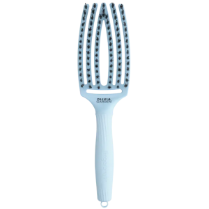 Olivia Garden Fingerbrush Love Double Bristles Pastel Blue, szczotka do włosów, niebieski