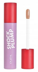 PUPA Shock Plump, błyszczyk powiększający usta, scandal nude, 4ml