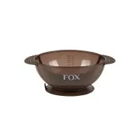 Fox Earth Colors, miseczka z silikonową przyssawką, brązowa