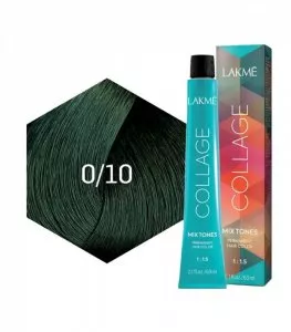 Lakme Collage Mix Tones, farba trwale kryjąca włosy, 0/10, 60ml