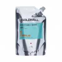 Goldwell Structure+Shine, krem zmiękczający do włosów do trwałego prostowania, regular/1, 400g
