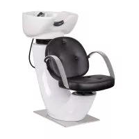 Myjnia fryzjerska Gabbiano Asti, czarna - dostępna w 48h