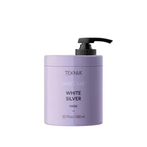Lakme Teknia Silver, maska do włosów siwych i blond, 1000ml