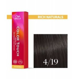 Wella Color Touch, krem tonujący bez amoniaku, 4/19, 60 ml