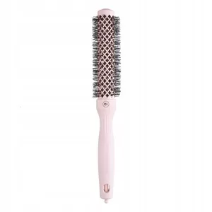 Olivia Garden Expert Blowout Speed Wavy Bristles Pastel Pink, szczotka do włosów, 25mm, ref. 203ID2221