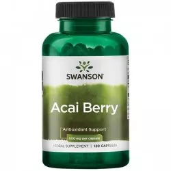 Swanson Acai owoce 500mg 120 kaps