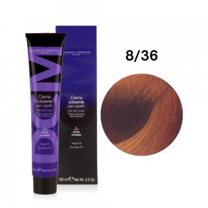 Diapason DCM, farba do włosów, 8/36 Miedziany Złoty Jasny Blond, 100ml