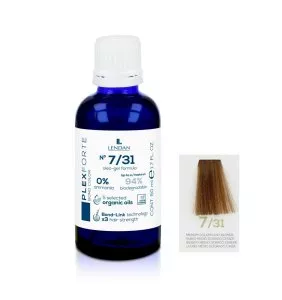 Lendan Plex Forte Bond Color, farba do włosów do trwałej lub półtrwałej koloryzacji, 7/31, 50ml