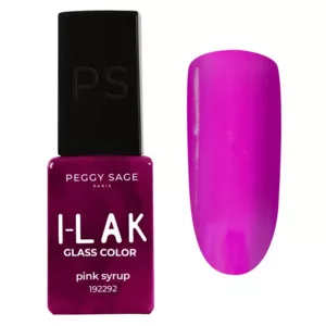 Peggy Sage I-LAK Glass Color, lakier hybrydowy, Pink Syrup, 5ml
