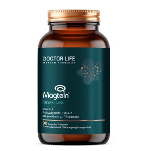 Doctor Life Magtein Stress-Less Inositol L- treonian magnezu suplement diety 90 kapsułek