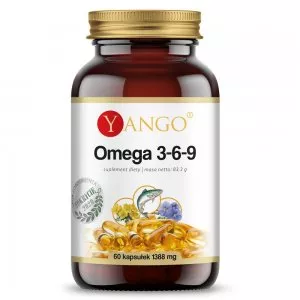 Yango Omega 3-6-9 suplement diety 60 kapsułek
