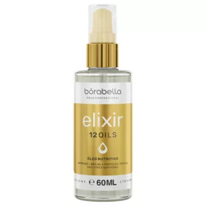 Borabella Elixir 12 Oils, profesjonalne serum do włosów, 60ml
