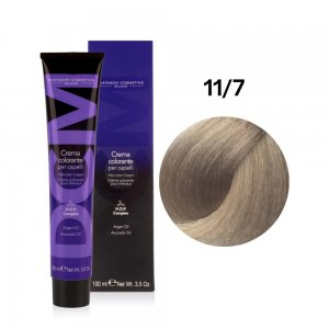 Diapason DCM, farba do włosów, 11/7 Beżowy Ultra Jasny Platynowy Blond, 100ml
