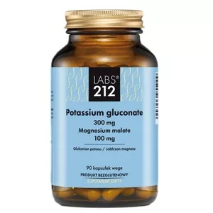 LABS212 Potassium gluconate suplement diety 90 kapsułek
