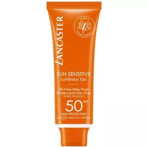 Lancaster Sun Sensitive Oil-Free Milky Fluid SPF50 mleczko-fluid do opalania twarzy 50ml
