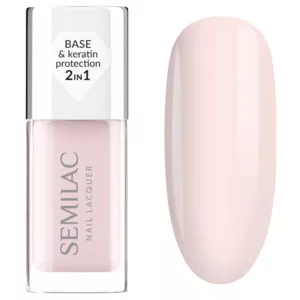 Semilac Nail Lacquer Blur Base, baza do lakierów klasycznych, 9ml