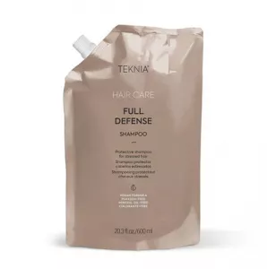Lakme Teknia Full Defense, szampon chroniący włosy przed czynnikami zewnętrznymi, refill, 600ml