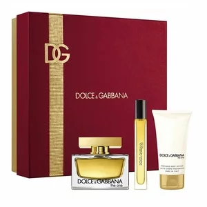 Dolce & Gabbana The One Woman zestaw woda perfumowana spray 75ml + balsam do ciała 50ml + woda perfumowana spray 10ml (W)