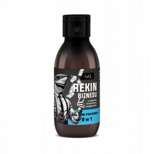 LaQ Rekin Biznesu czarny mat, żel pod prysznic 8w1, 100ml