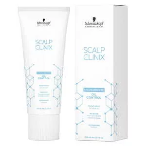 Schwarzkopf Scalp Clinix Microbiome Oil Control, maska kontrolująca sebum, 200ml