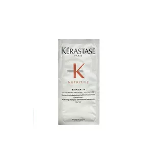 Kerastase Nutritive Satin, kąpiel, szampon odżywczy do włosów cienkich i normalnych, saszetka, 10ml, GRATIS