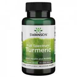 Swanson FS Turmeric - opóźnione wchłan. 750mg 60k