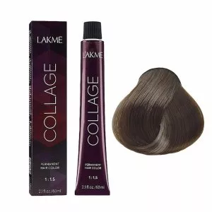 Lakme Collage, farba do włosów trwale koloryzująca, 7/06, 60ml