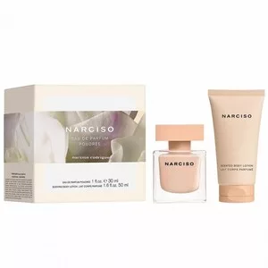 Narciso Rodriguez Narciso Poudree zestaw woda perfumowana spray 30ml + balsam do ciała 50ml (W)