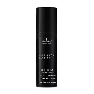 Schwarzkopf Session Label The Miracle Smoothing Leave-in Balm, wygładzający balsam wielozadaniowy do włosów, 50ml
