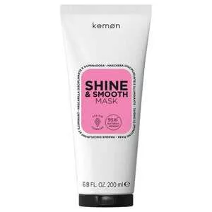 Kemon Shine&Smooth, maska wygładzająca i rozświetlająca, 200ml