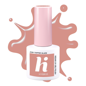 hi hybrid Brownie Obsession, lakier hybrydowy, #291 Toffee Glaze, 5ml