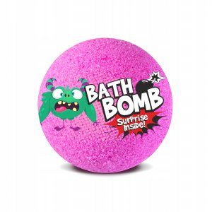 LaQ Kula kąpielowa z niespodzianką, różowa, 120g