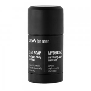 ZEW for men, mydło 3w1 do twarzy, ciała i włosów, 85ml