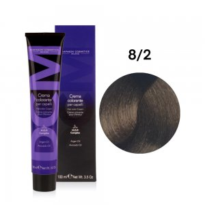 Diapason DCM, farba do włosów, 8/2 Popielaty Jasny Blond, 100ml