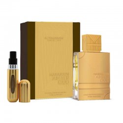 Al Haramain Amber Oud Gold Edition Extreme zestaw woda perfumowana spray 200ml + woda perfumowana spray 10ml (U)