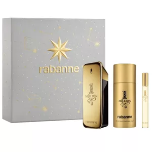 Paco Rabanne 1 Million Men zestaw woda toaletowa spray 100ml + dezodorant spray 150ml + woda toaletowa 10ml (M)