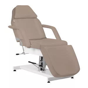 Fotel kosmetyczny hydrauliczny Sillon v2 210 szarobrązowy - dostępny w 48h