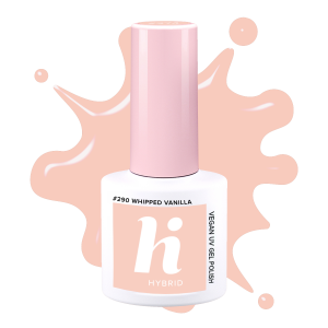hi hybrid Brownie Obsession, lakier hybrydowy, #290 Whipped Vanilla, 5ml