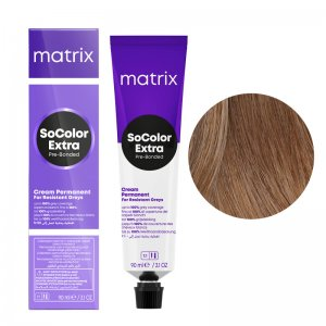 Matrix SoColor Extra Coverage, farba do krycia włosów siwych z technologią Pre-Bonded, 508NW, 90ml