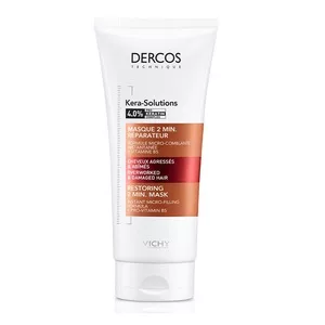 Vichy Dercos Kera-Solutions 2-minutowa maska odbudowująca do włosów suchych i zniszczonych 200ml