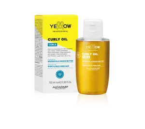 Yellow Professional Curls, olejek ujarzmiający do włosów kręconych, 100ml