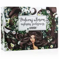 Anwen, Zestaw podarunkowy, serum Happy Ends + szampon Hair Me More + maska Nothing Sili