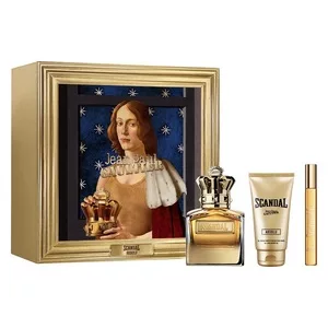 Jean Paul Gaultier Scandal Pour Homme Absolu zestaw perfumy spray 100ml + żel pod prysznic 75ml + perfumy spray 10ml (M)