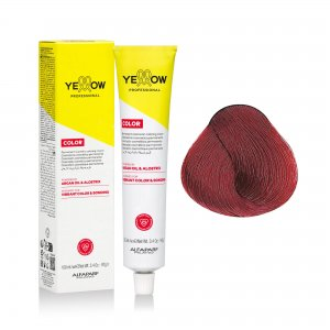 Yellow Professional Color Permanent, farba do włosów, 7.66, 100ml