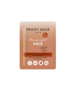 Peggy Sage Flash, odświeżające płatki pod oczy z witaminą C, 3ml
