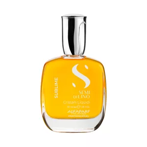Alfaparf Milano Semi di Lino Sublime, płynne kryształki do wszystkich rodzajów włosów, 50ml