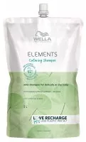 Wella Elements Calming, szampon kojący do wrażliwej skóry głowy, refill, 1000ml